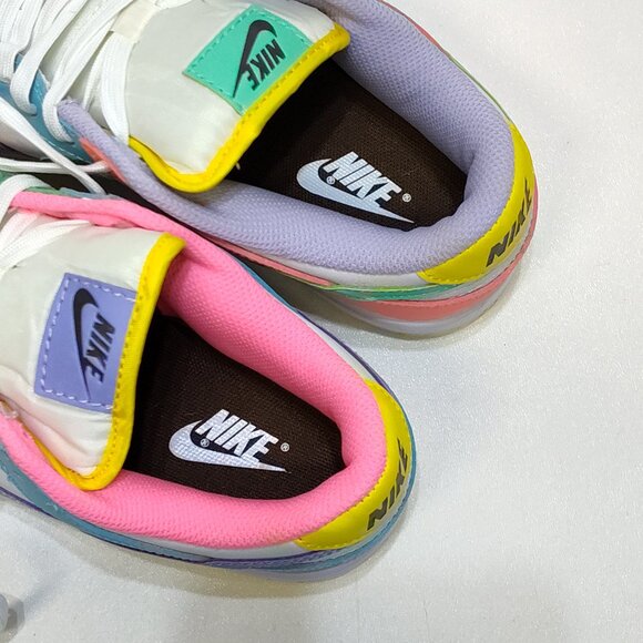 Nike Dunk Low SE Easter Candy Men 8.5 WMNS 10 Multi-Color DD1872-100 Wore Twice! - Picture 12 of 13